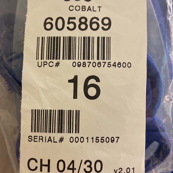 Alfred Angelo cobalt blue dress size 16 - Picture 3 of 3